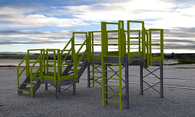 FRP Composite Modular Platform System