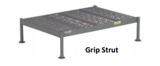 Adjustable Height One Step Work Platforms